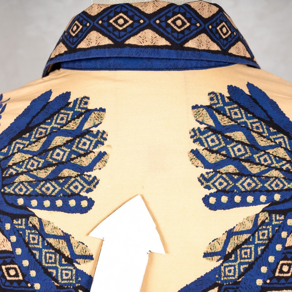 FARM Rio Black, Blue & Cream Printed Maxi Dress - Picture 10 of 12